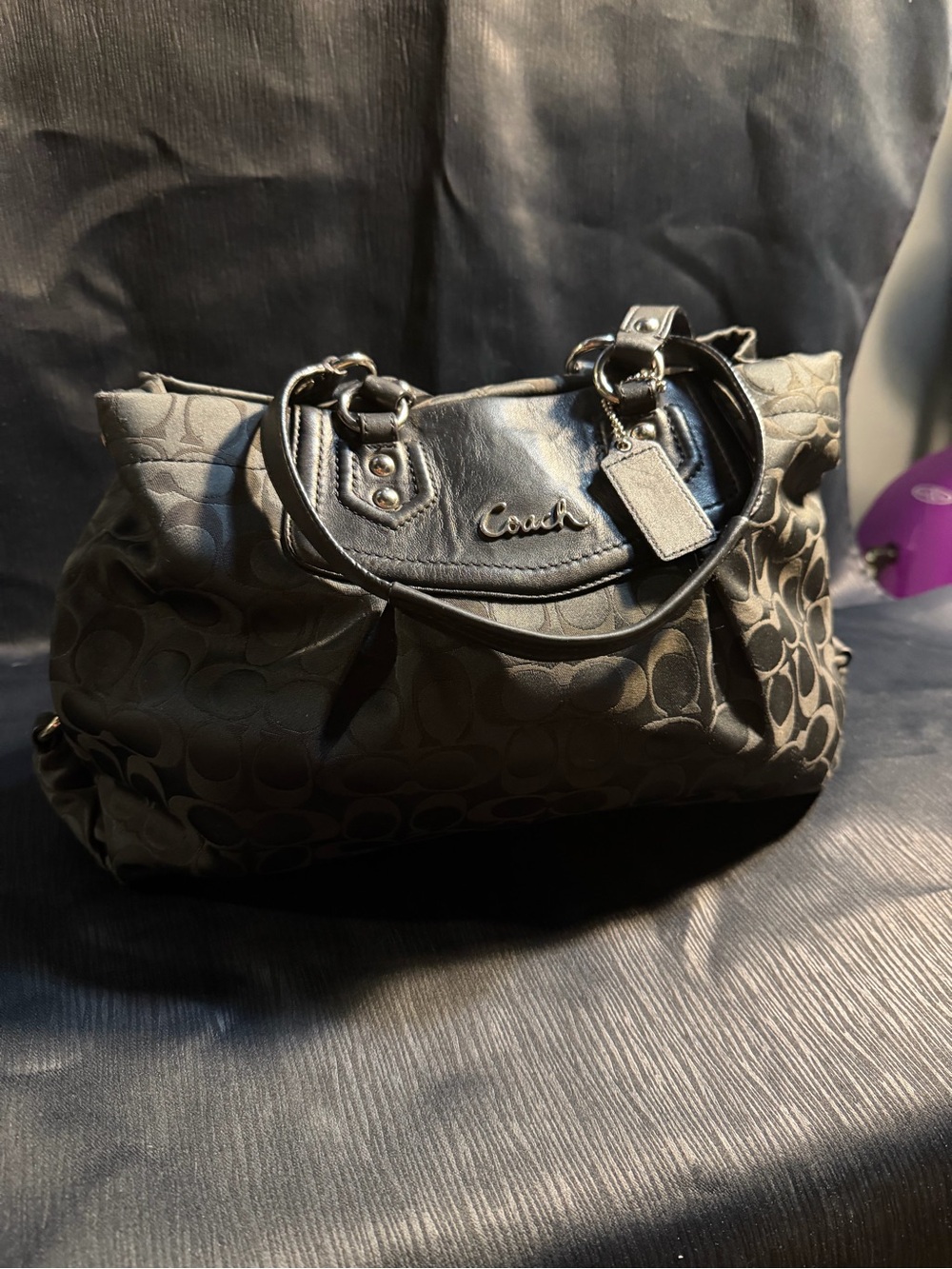 Coach Ashley Signature Carryall handbag